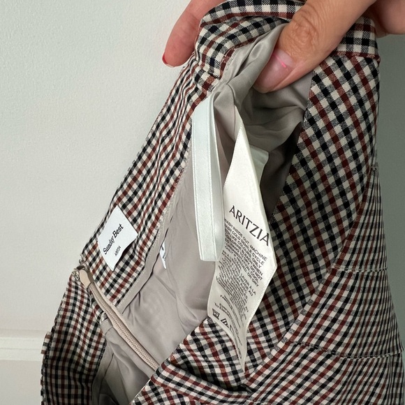 Sunday Best by Aritzia Micro Mini Plaid Skirt - Picture 11 of 11